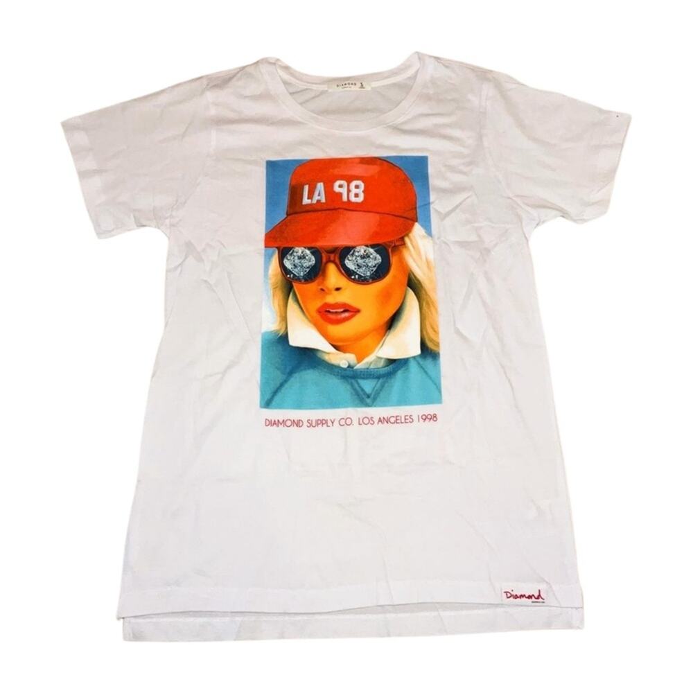 Diamond Supply Co Los Angeles 1998 “LA 98” Short Sleeve Tee Size S
